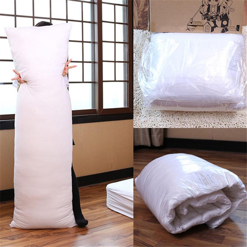 40X120Cm Màu Trắng Dài Gối Bên Trong Dakimakura Ôm Sát Cơ Thể Bên Trong Gối Phòng Ngủ Cho Phụ Kiện Nhà Dệt 50x160cm