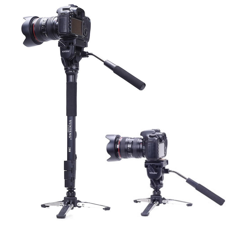 Chân Máy Monopod Yunteng Video VCT-288 - Hàng Chính Hãng