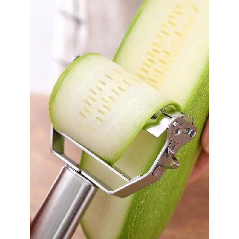 Nạo Rau Củ Quả 2IN1 Bằng Inox Không Gỉ Chất Lượng Cao An Toàn Khi Sử Dụng 88160 SUN HOME PLUS