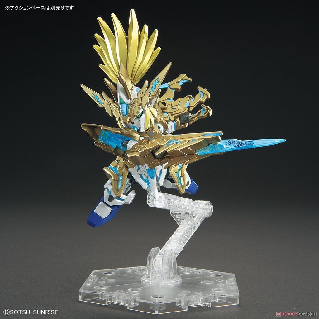 Bộ mô hình đồ chơi lắp ráp SD W HEROES LONGZUN LIU BEI UNICORN GUNDAM Lưu Bị