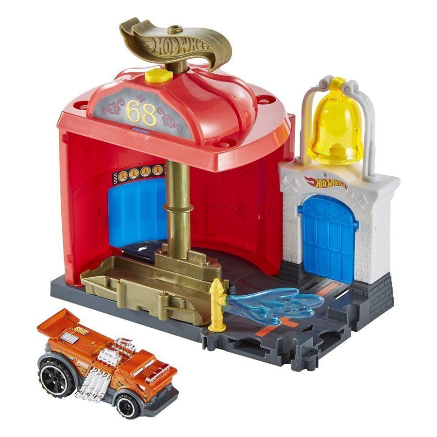 Xe mô hình Sở Cứu Hỏa Hot Wheels City