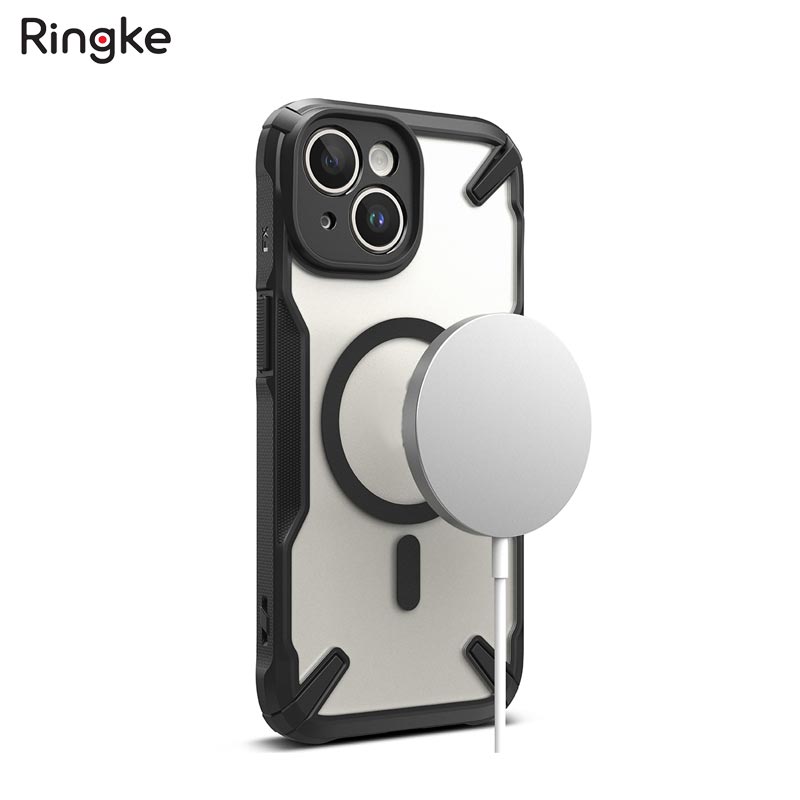 Ốp lưng dành cho iPhone 15 Pro Max/15 Pro/15 Plus/15 RINGKE Fusion X Magnetic - Hàng Chính Hãng