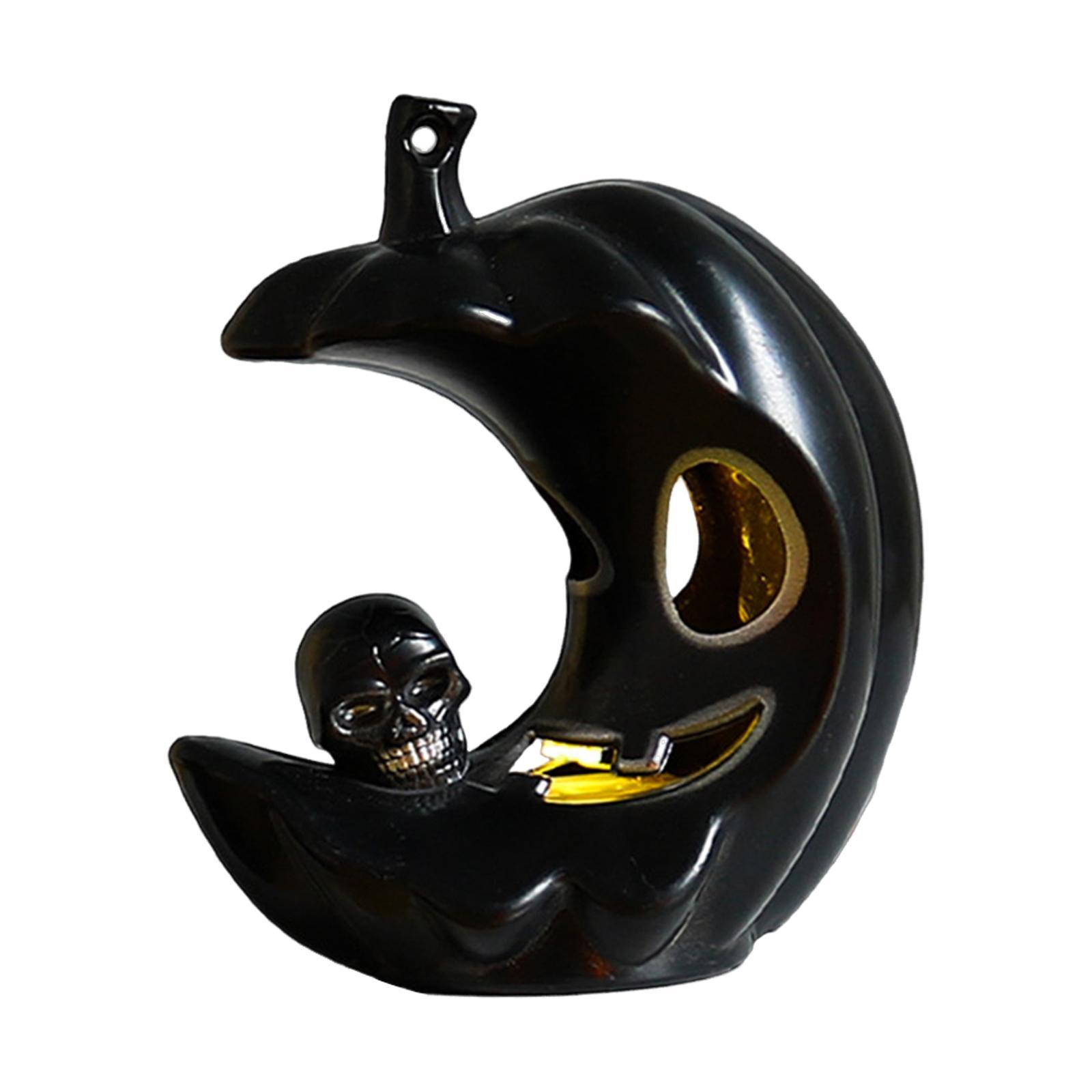 Halloween Moon Pumpkin Light Candle Light for Party Favor Dining Room