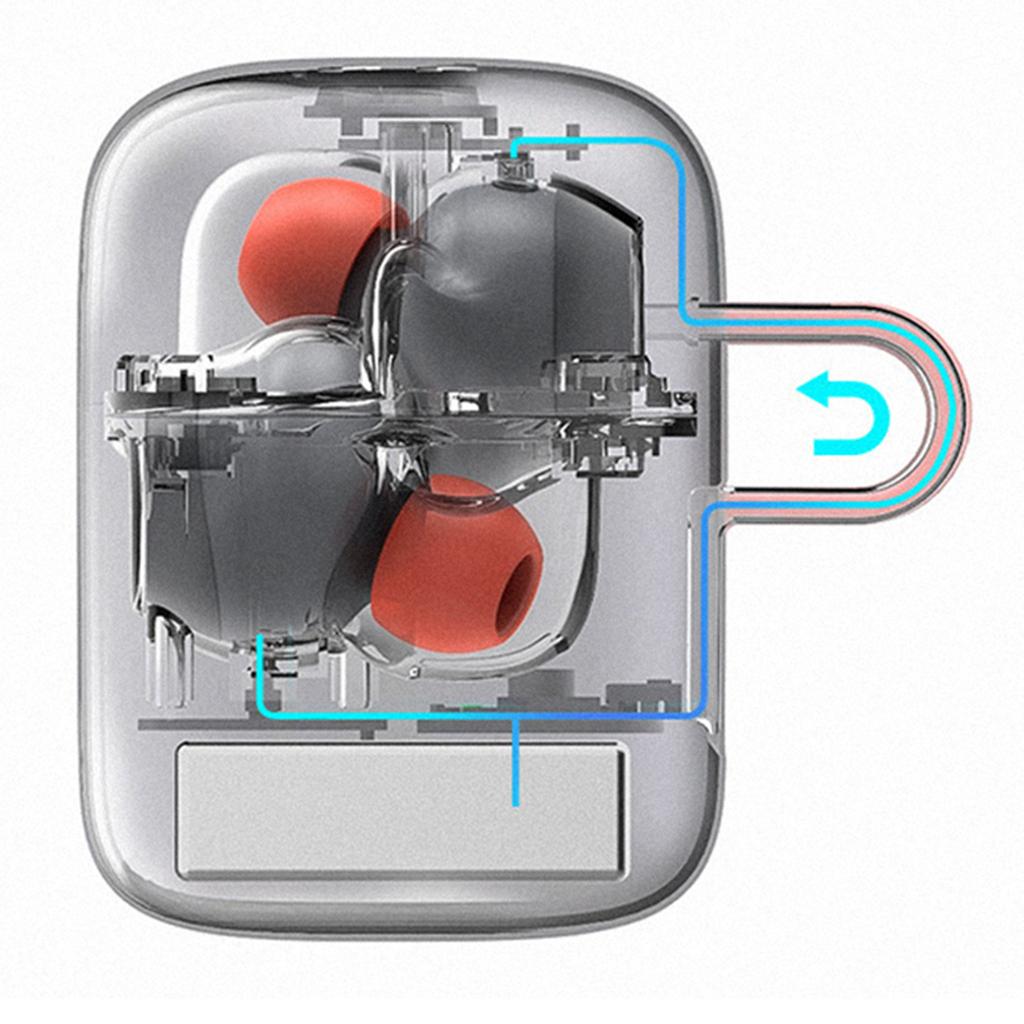 Bluetooth 5.0 Headset True Wireless  Waterproof In-Ear Earphone Black