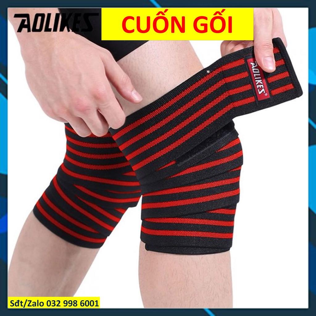 Bó gối thể thao có nẹp Băng gối thể thao Bảo vệ đầu gối chính hãng Aolikes 7618 7912 7915 7908 7907 7909 yeah