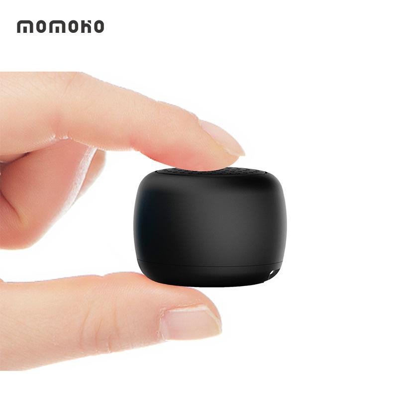 Loa Bluetooth Mini Hộp âm thanh không dây di động Âm thanh dễ thương Máy nghe nhạc MP3 Rảnh tay thực sự Loa xe đạp cho điện thoại di động PC Màu sắc: đen