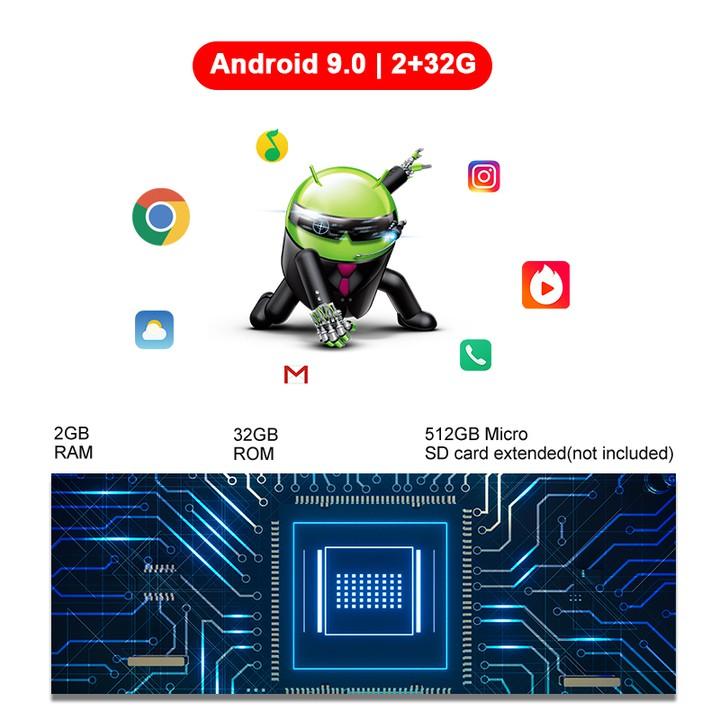 Camera hành trình 360 độ gắn gương và taplo ô tô cao cấp Phisung T88 - Ram: LPDDR4,2GB Rom: EMMC5.1,32GB - Android 9.0 - Hàng Chính Hãng