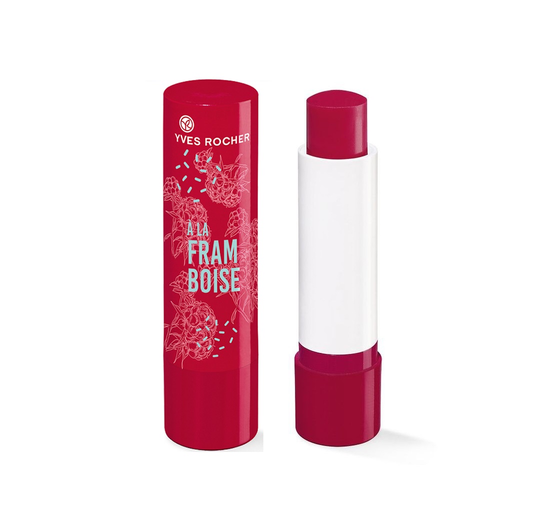 Son Dưỡng Môi Chiết Xuất Từ Quả Mâm Xôi Yves Rocher Raspberry Lip Balm 4.8g