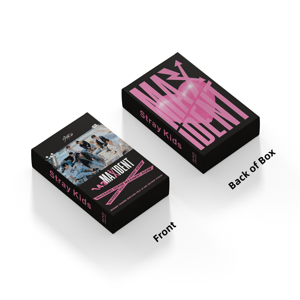 Set 55 lomo card Stray Kids-MAXIDENT