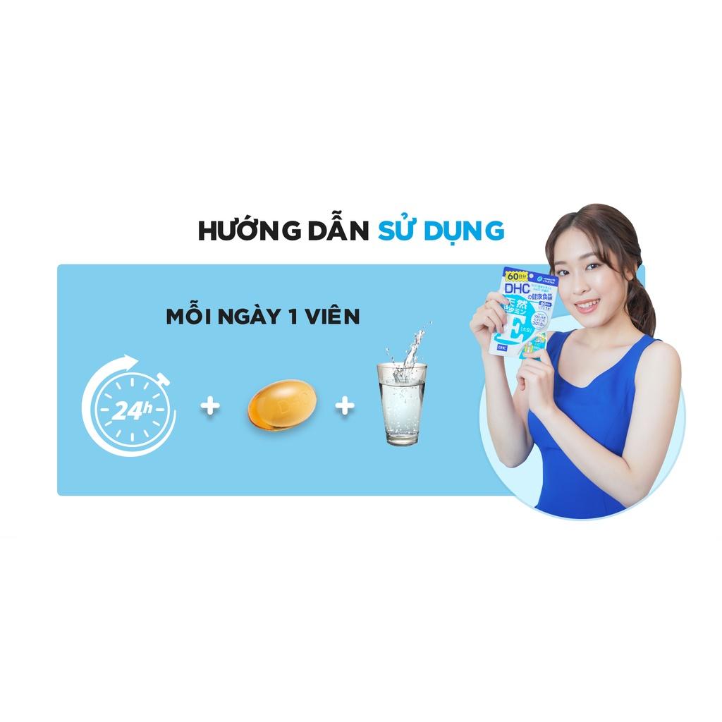 Viên uống vitamin E DHC Natural Vitamin E (Soybean)