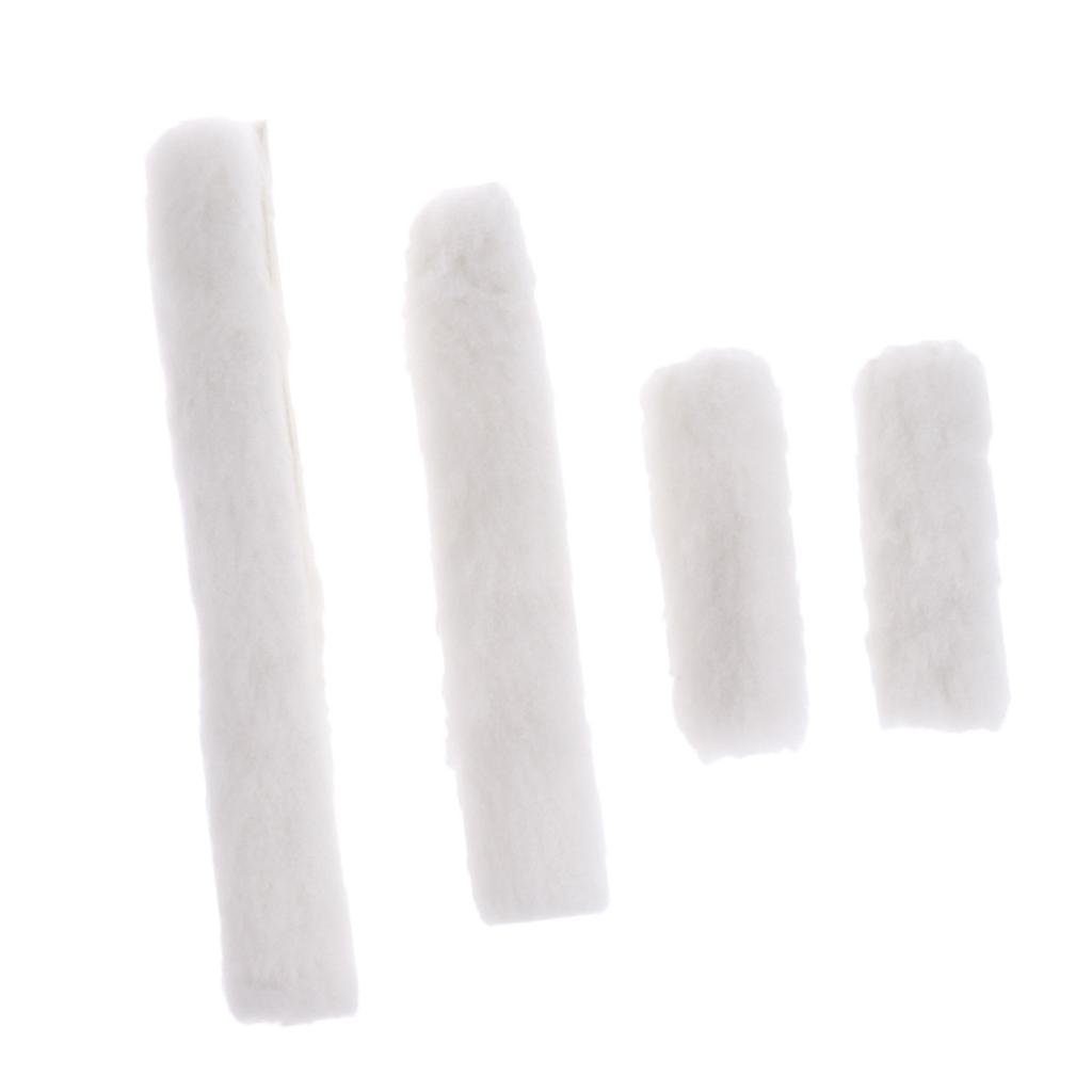 4pcs Soft Fleece Horse Noseband Cover Halter Protection Strap Equestrian Kit