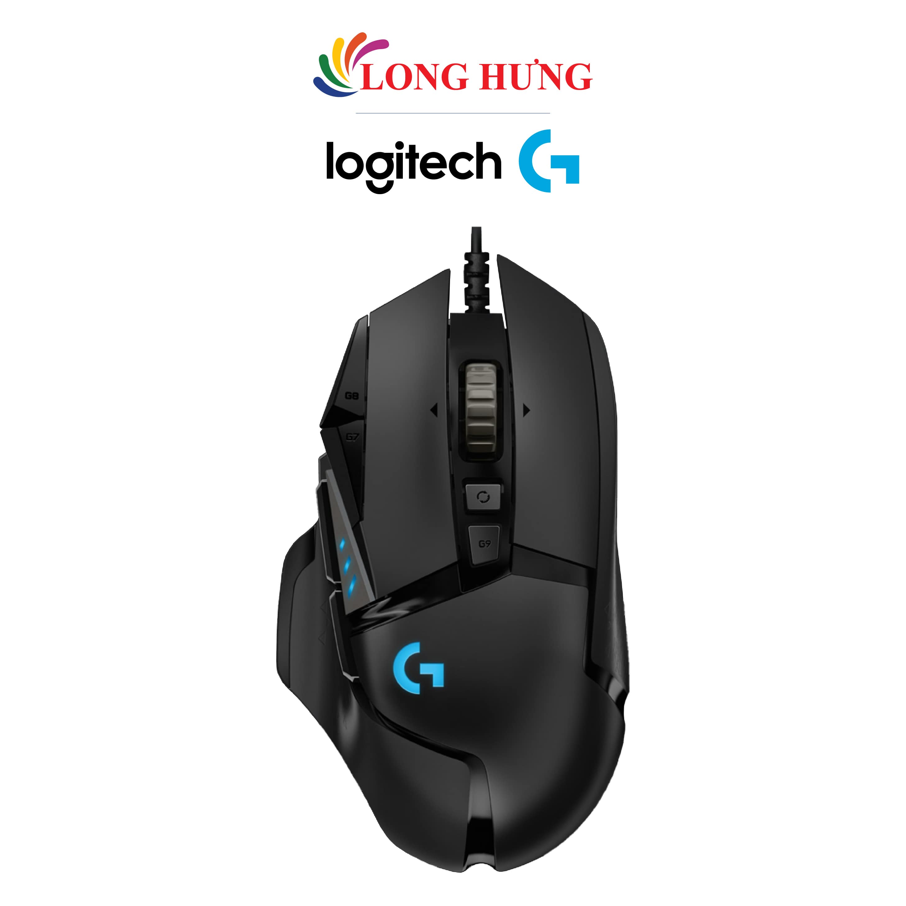 Chuột có dây Logitech G502 Hero - Hàng chính hãng