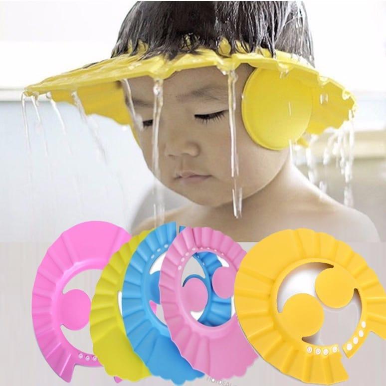 MŨ GỘI ĐẦU CHO BÉ KHI TẮM