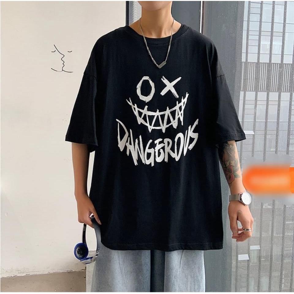 ÁO THUN NAM NỮ COTON BIG SIZE MẶT CƯỜI OX
