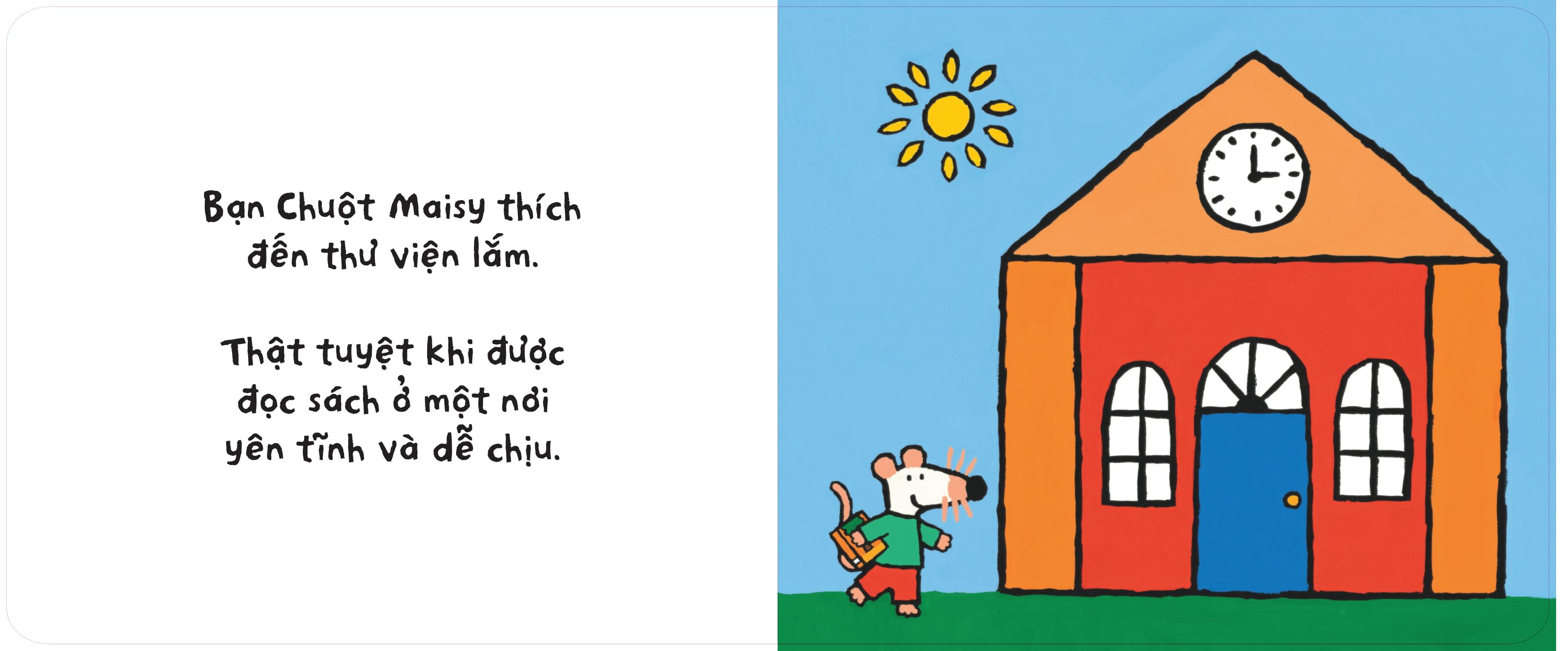 Sách - Trải Nghiệm Đầu Tiên - Maisy Đến Thư Viện