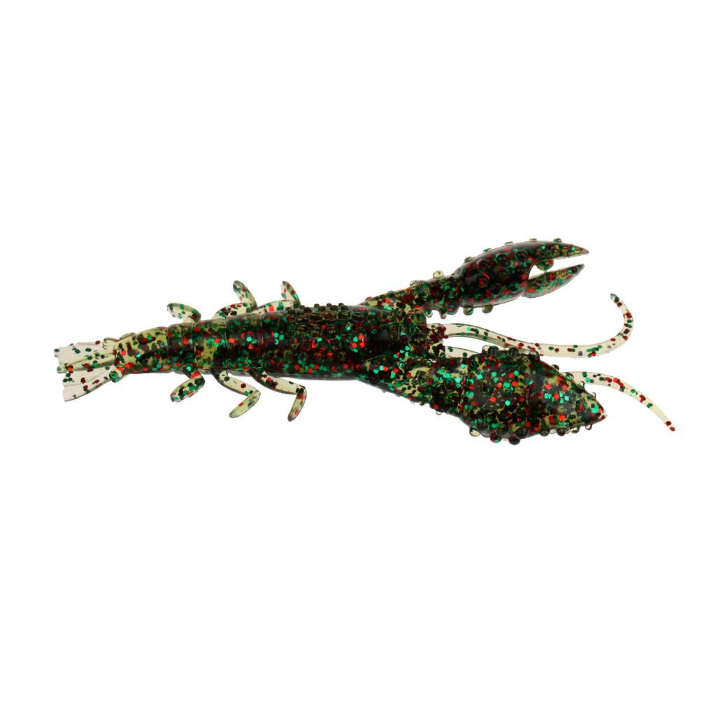 3D Crawfish Bait Fishing Tackle Lifelike Smell Shrimp Fishing Lures