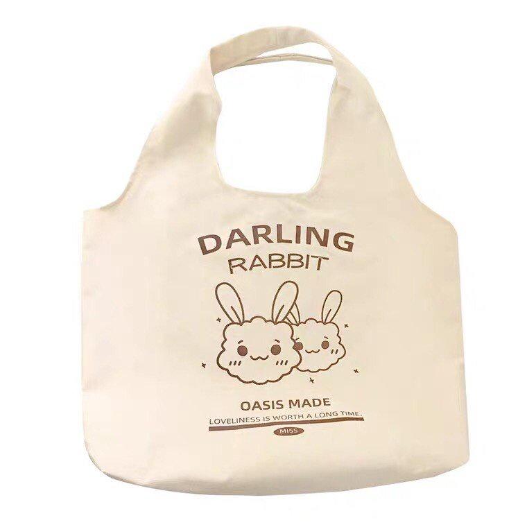 Túi Tote In Thỏ Darling Rabbit TT15