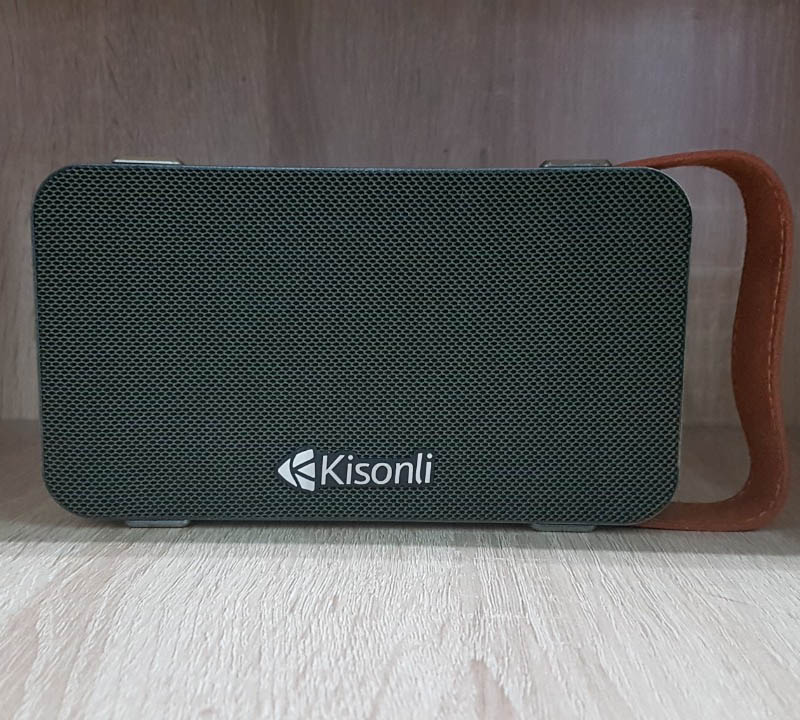 Loa bluetooth Kisonli S7 có quai xách hỗ trợ thẻ nhớ/USB/FM/AUX/Thoại rãnh tay (màu ngẫu nhiên) Hàng Chính Hãng