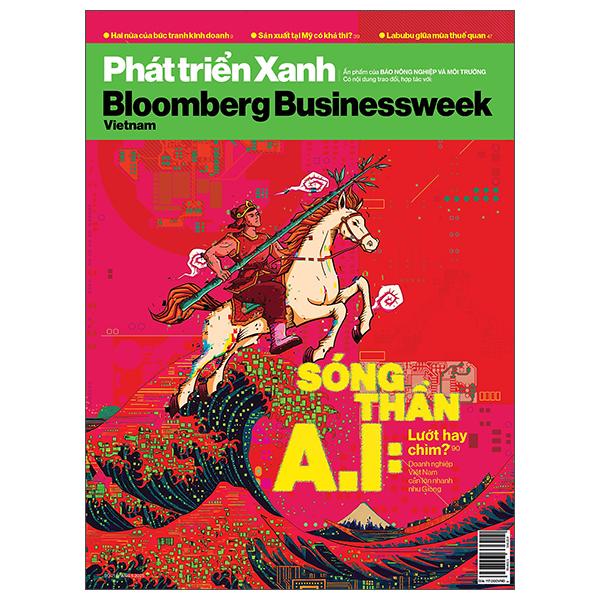 Sách - Tạp Chí Phát Triển Xanh Blooberg Businessweek - Số Tháng 6/2025 - Sóng Thần A.I - Lướt Hay Chìm?
