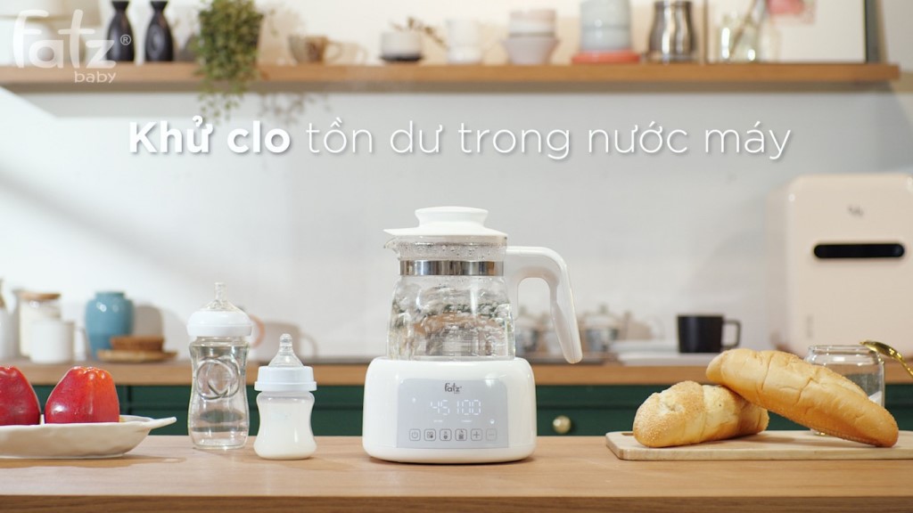 Máy đun Và Hâm Nước Pha Sữa Fatz Baby - Quick 12 Plus + FB3504BH