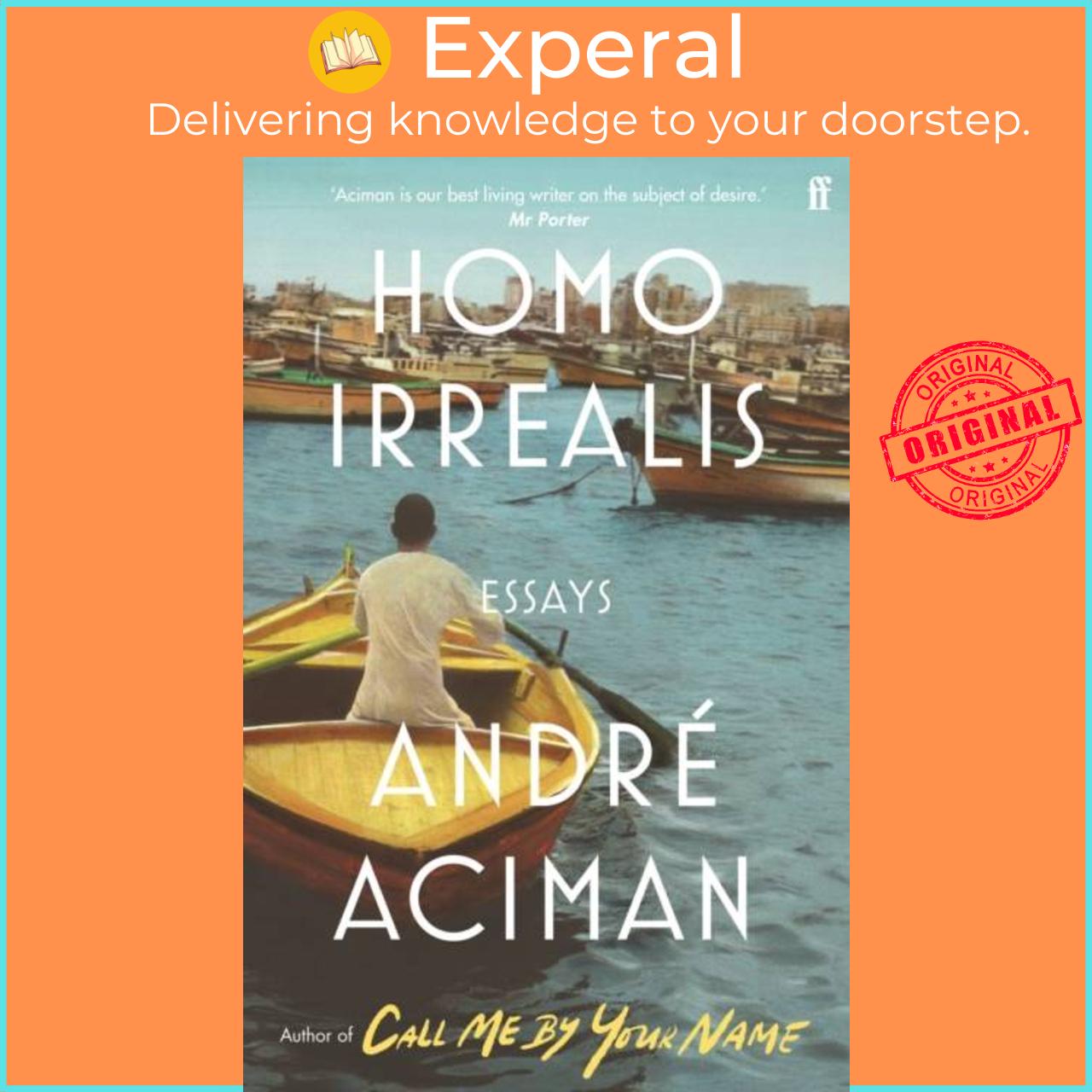 Sách - Homo Irrealis by Andre Aciman (UK edition, paperback)