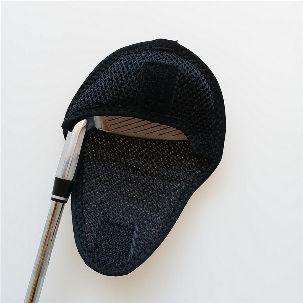3-20pack Mallet Putter Head Cover Headcover Protector Bag Golf Accessories Black