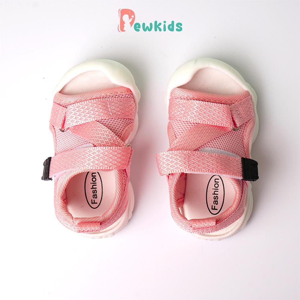 Dép tập đi cho bé DEWKIDS sandal quai chữ Z đế cao su mềm chống trượt an toàn - TD002