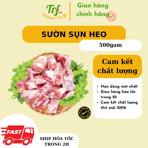 Sườn sụn heo 500g