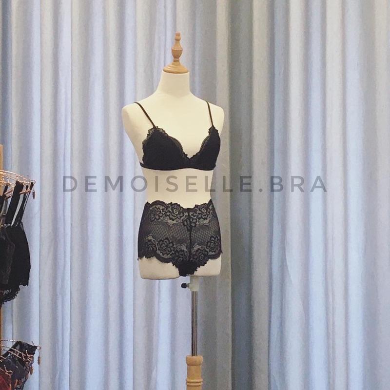 BASIC SET - áo ren tặng kèm mút + quần T lưng cao