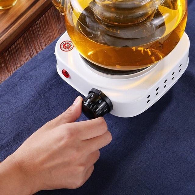 Bếp điện mini 500W pha trà, cà phê tiện lợi