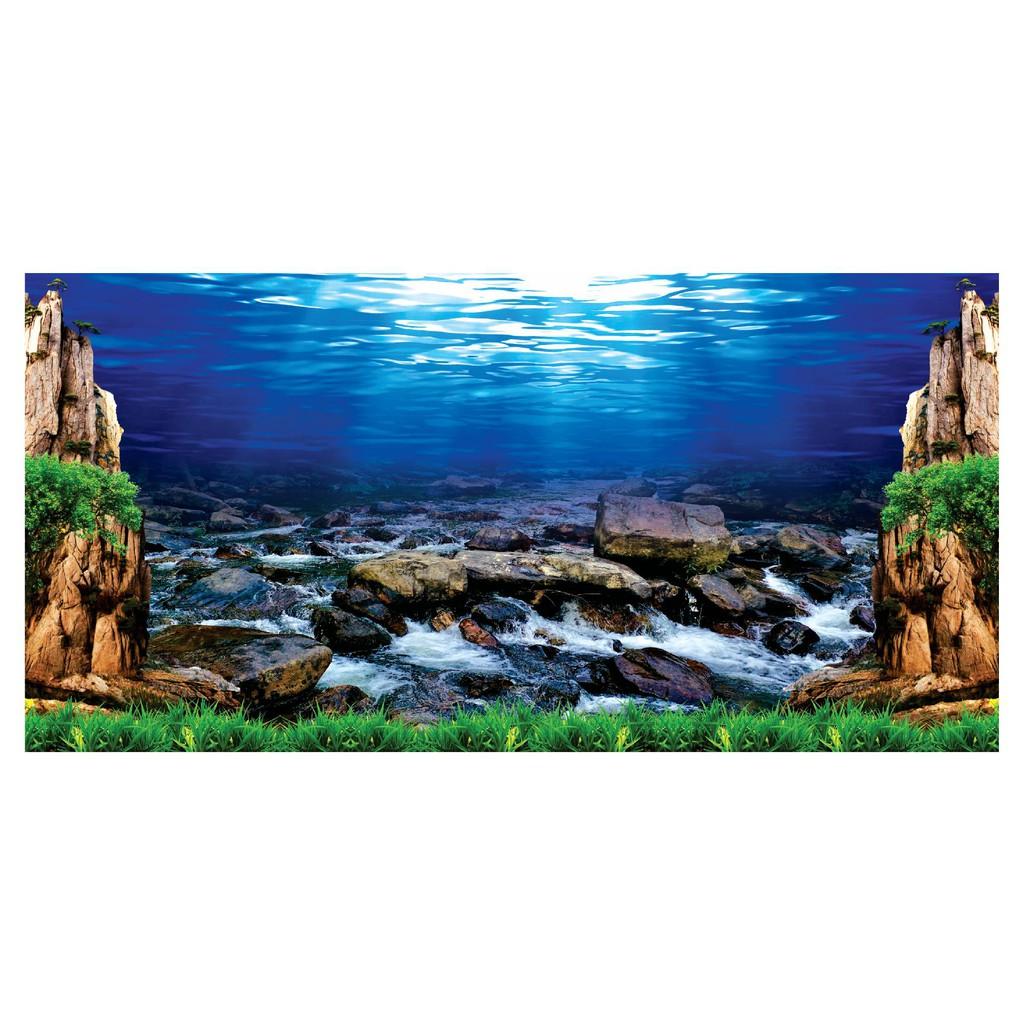 TRANH DECAL DÁN HỒ CÁ 3D_DECAL VIP