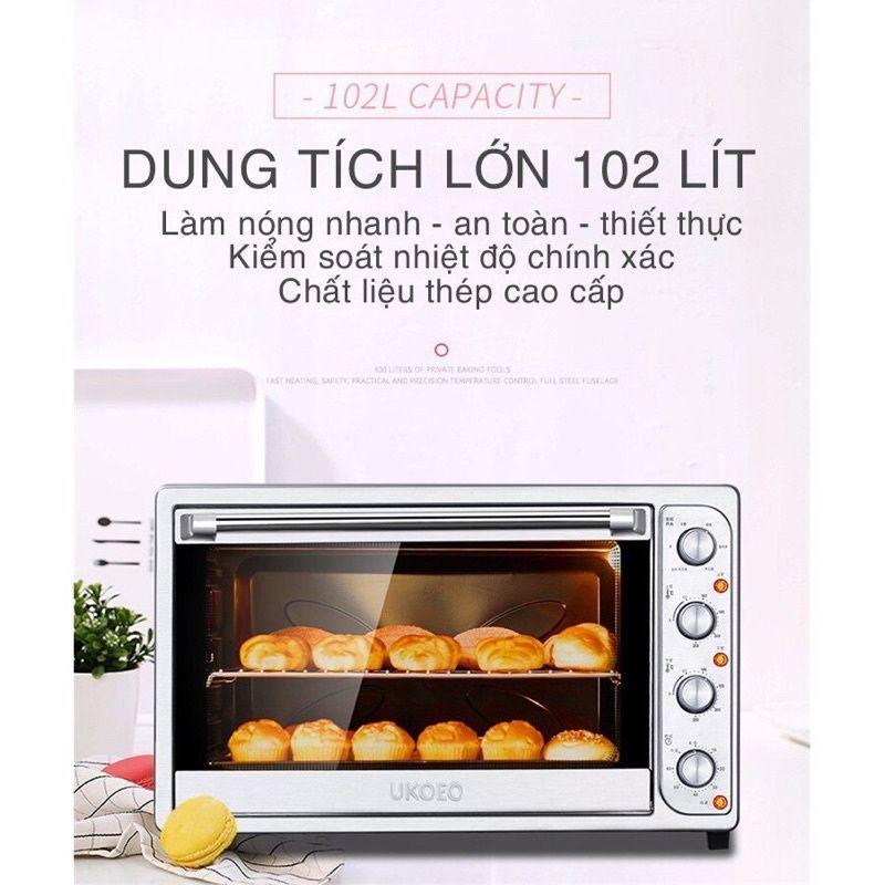 TP HCM-Lò nướng UKoeo 102L - bảo hành 12 tháng