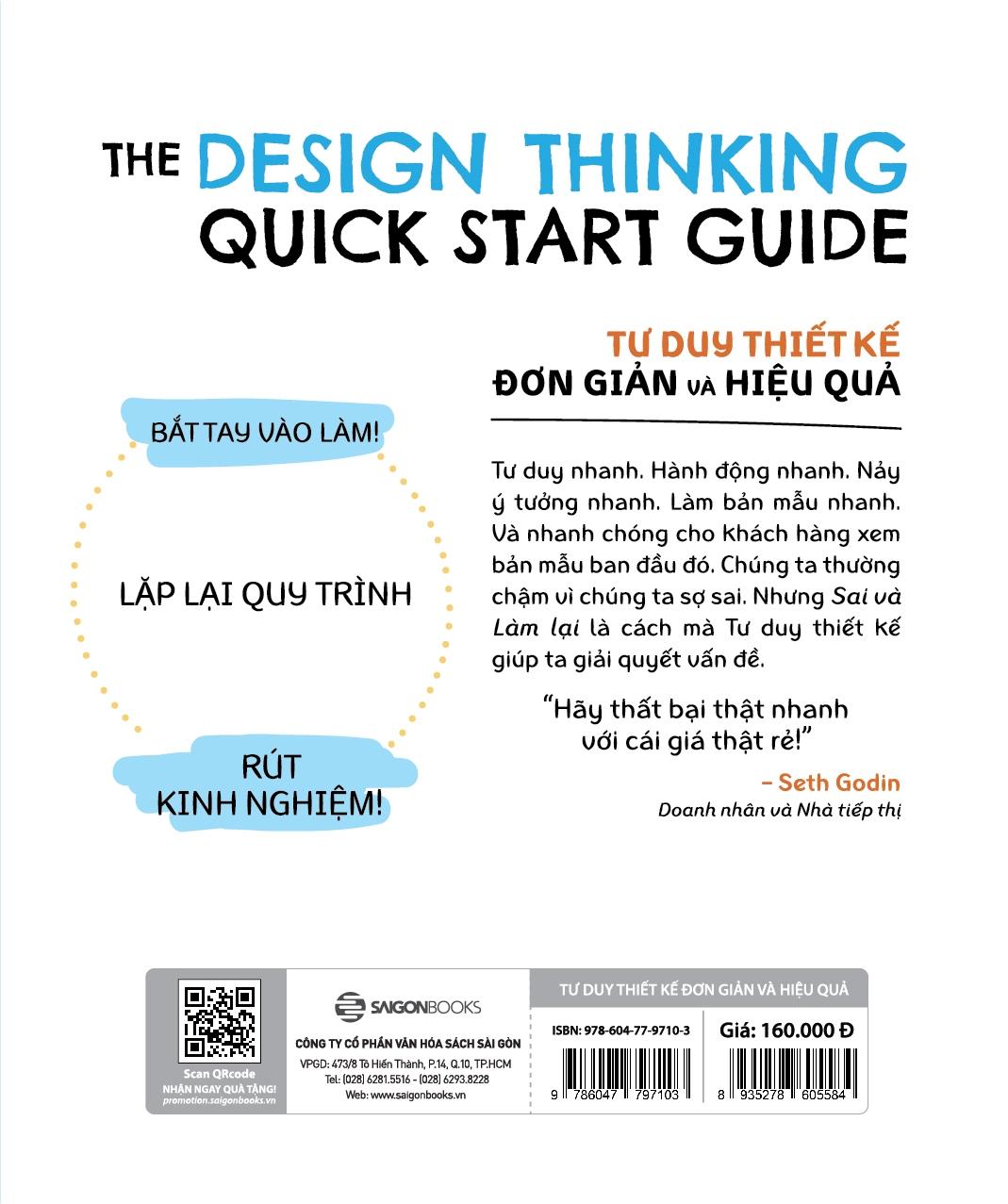 Tư Duy Thiết Kế Đơn Giản Và Hiệu Quả - The Design Thinking Quick Start Guide