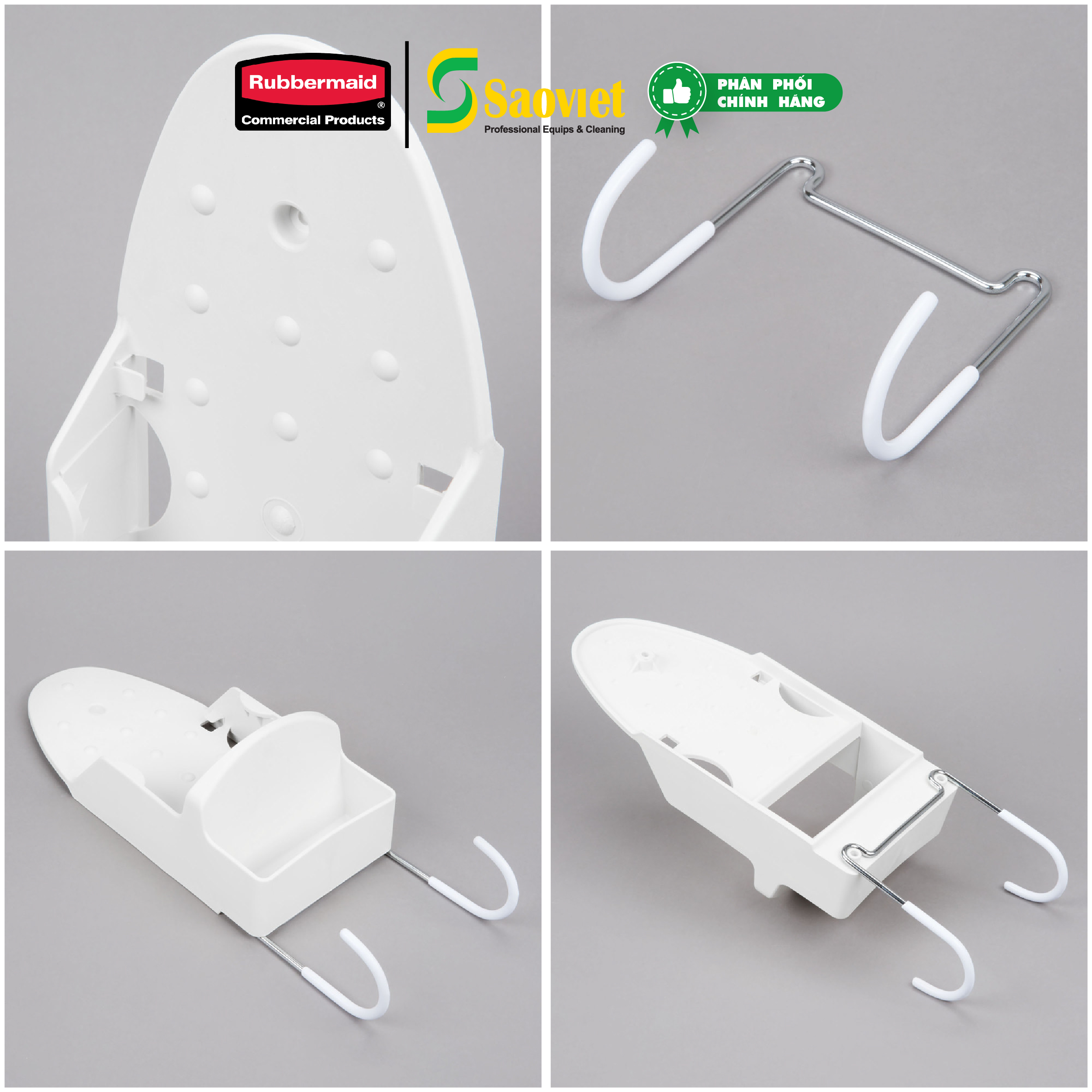 Giá Treo Bàn Ủi RUBBERMAID Iron Organiser Mỹ - SKU: FG245506WHT | SAOVIETCO