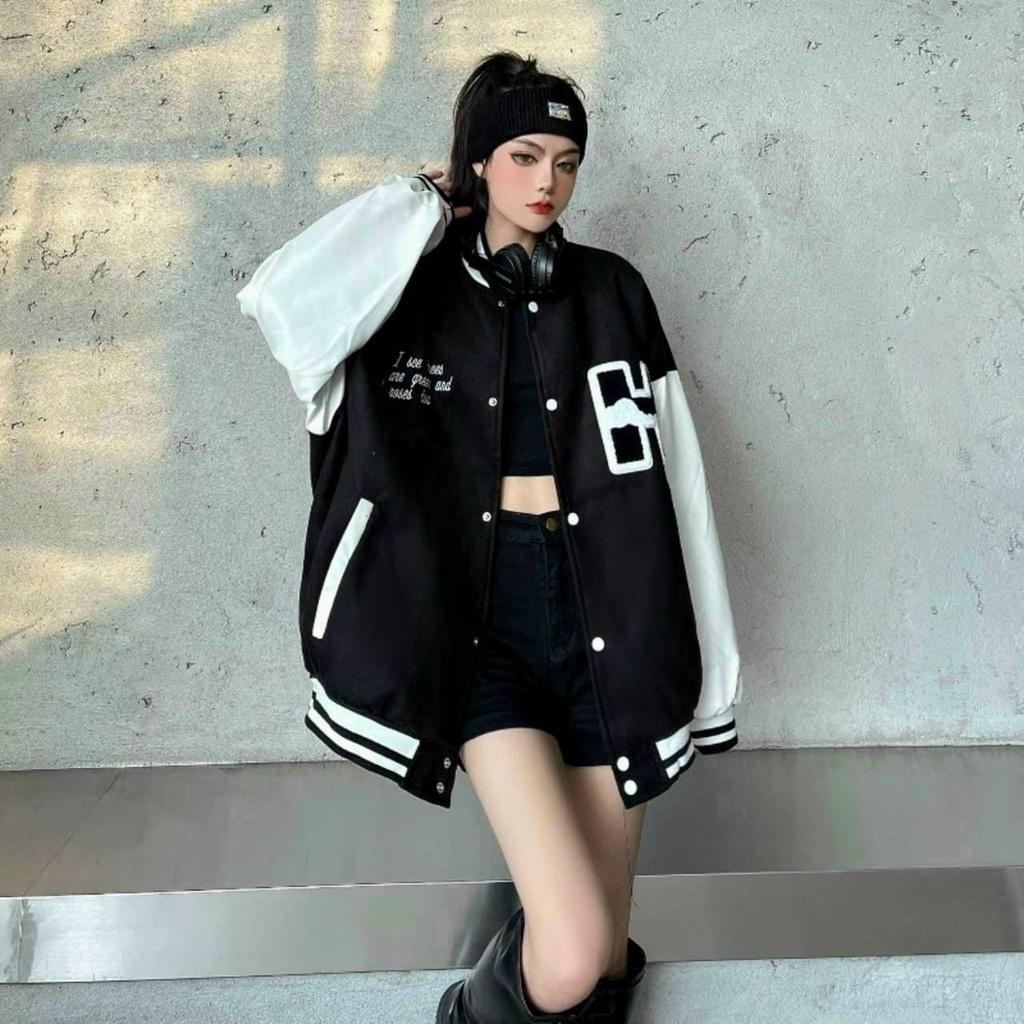 (HCM) ÁO KHOÁC DÙ BOMBER UNISEX DÀNH CHO CÁC BẠN TRẺ THỜI TRANG MỚI CÁ TÍNH HOT HIT