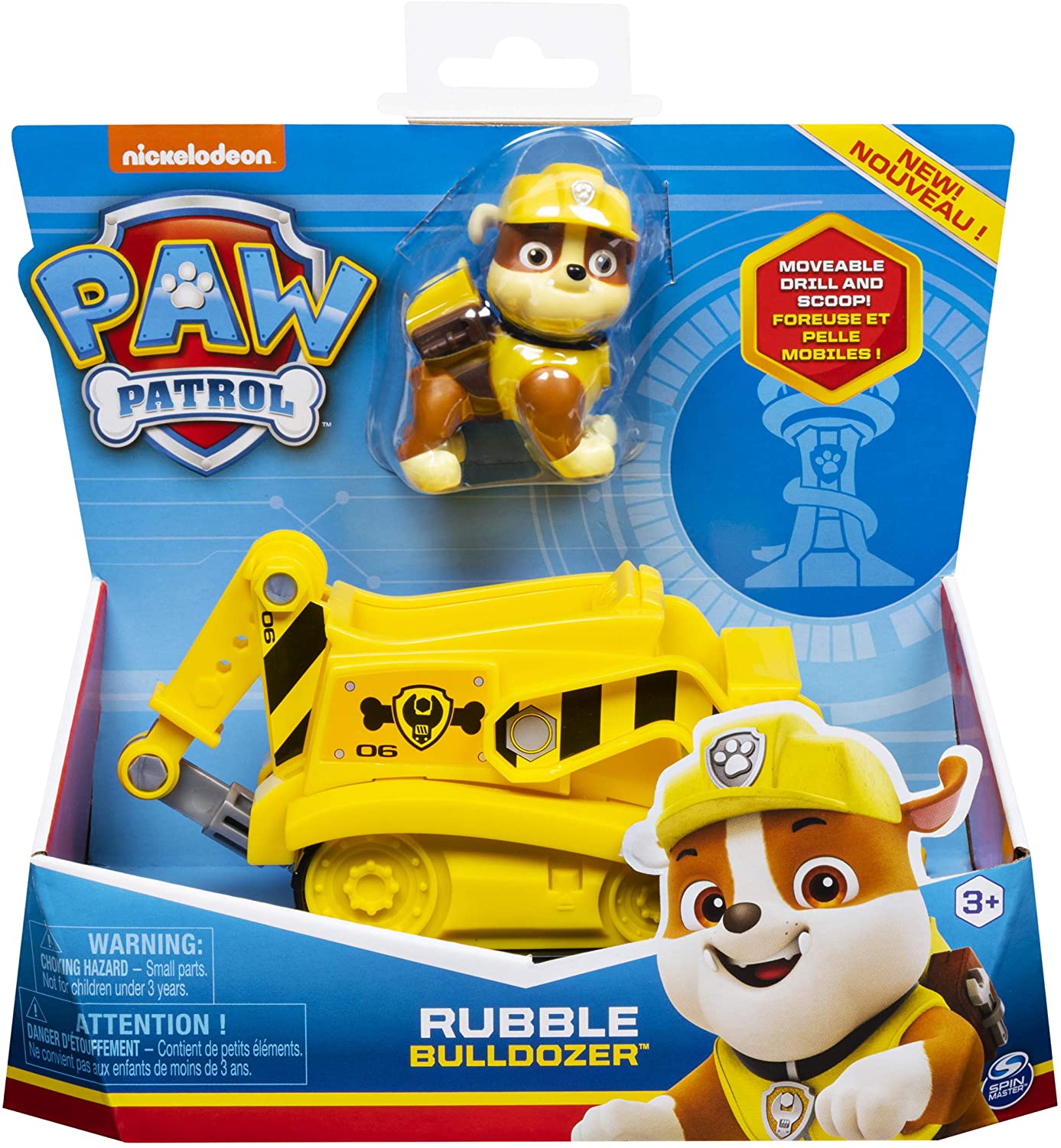 Xe ô tô cứu hộ con thú Paw Patrol SPIN MASTER 6052310 - Giao hàng ngẫu nhiên