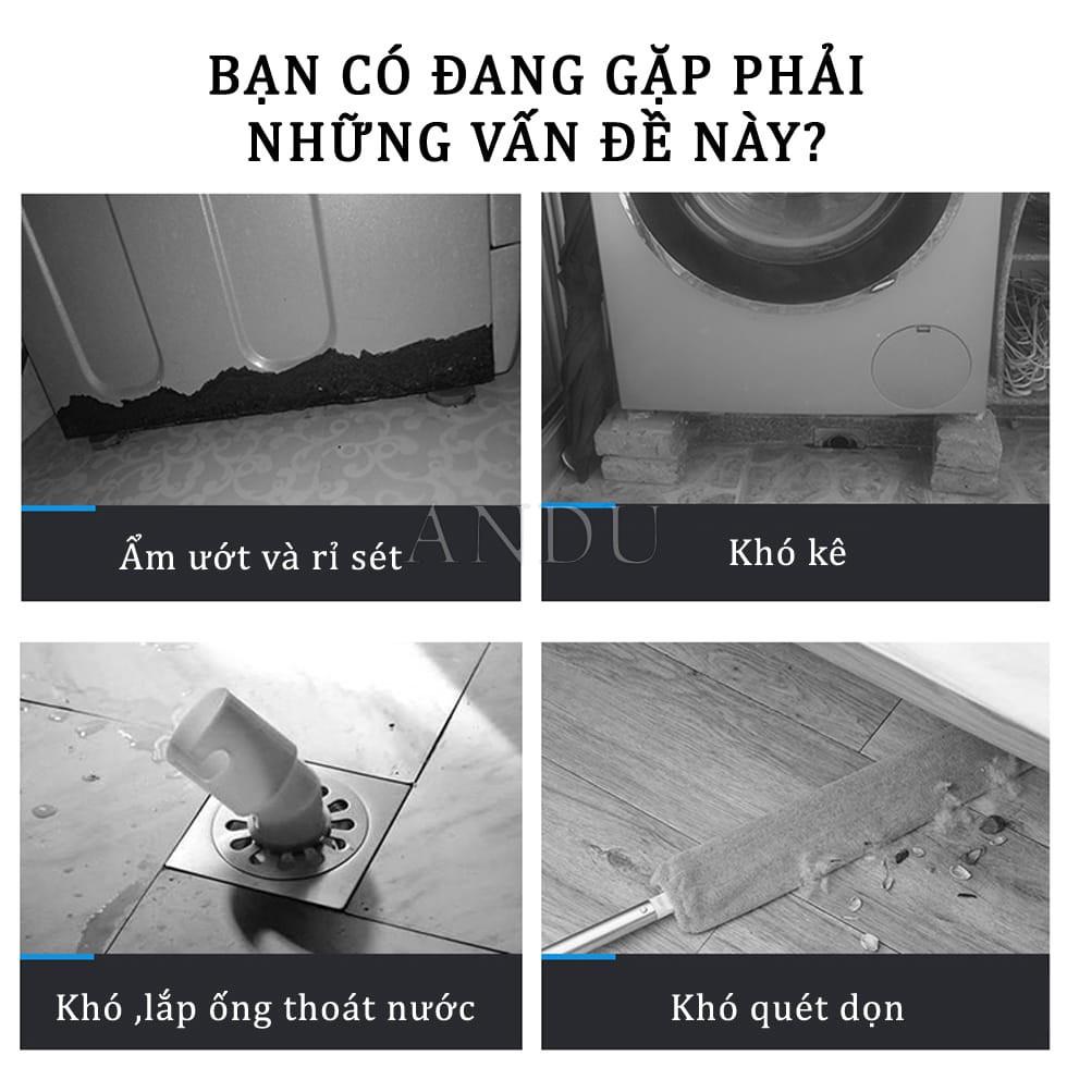 Hình ảnh Đế Cao Su Chống Rung Máy Giặt Bộ 4 Chiếc Chống Rung Chống Ồn Hiệu Quả