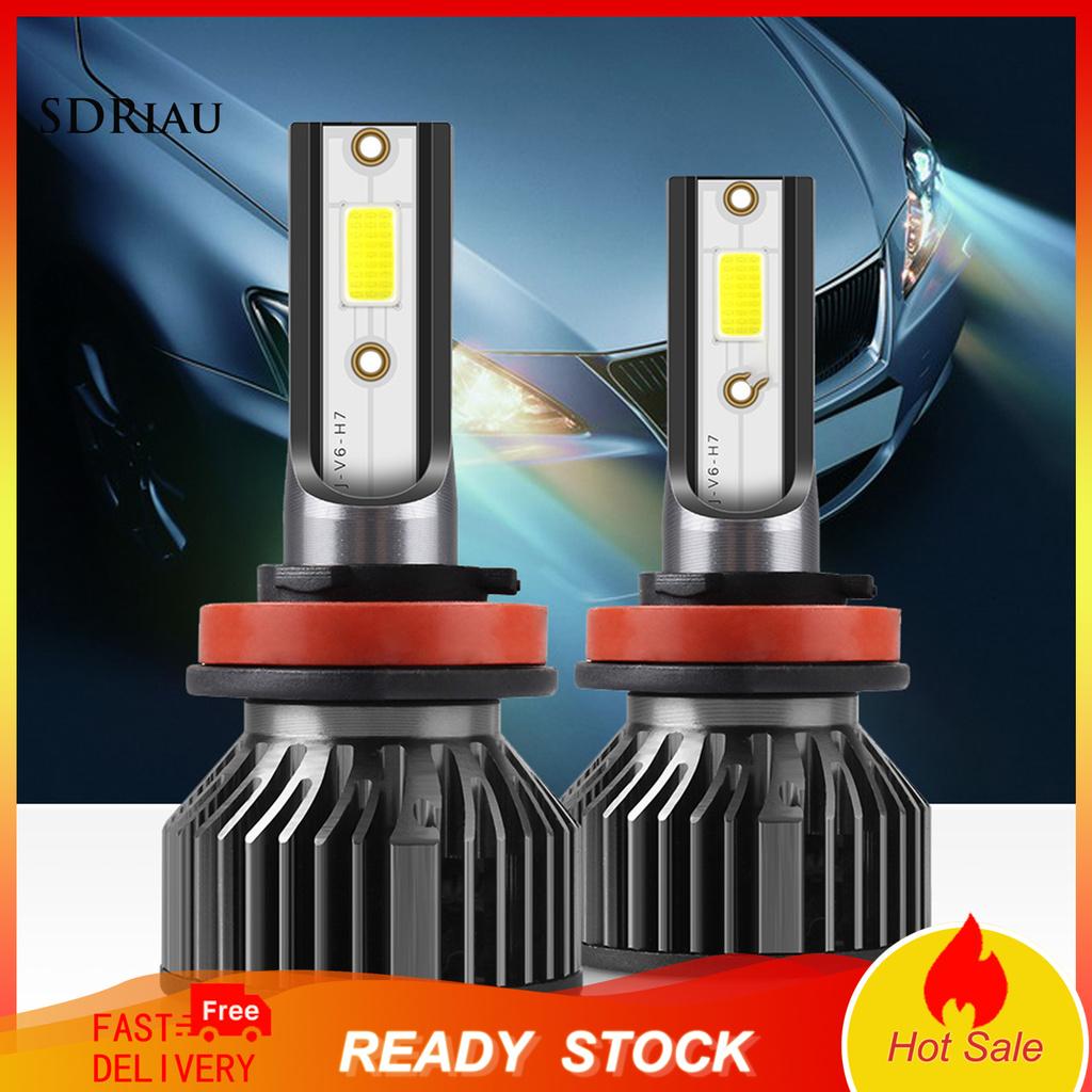 Set 2 Bóng Đèn Sương Mù H1 / 3 / 4 / 7 / 8 / 9 / 11 38w Chống Nước Cho Xe Hơi