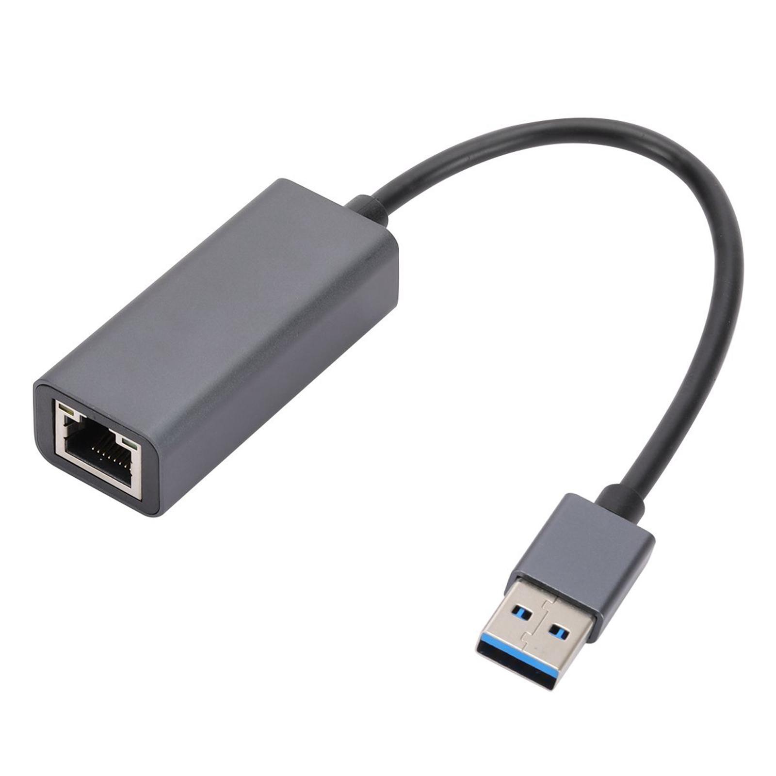 USB Ethernet Adapter Network Adapter 1000Mbps Network Card for Switch PC