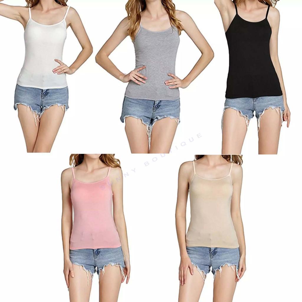 Áo 2 dây có mút đệm ngực đẹp giá rẻ AD01