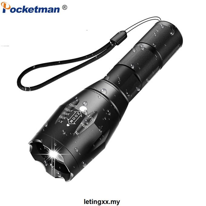 POCKETMAN Đèn Pin Led Bỏ Túi Chống Thấm Nước