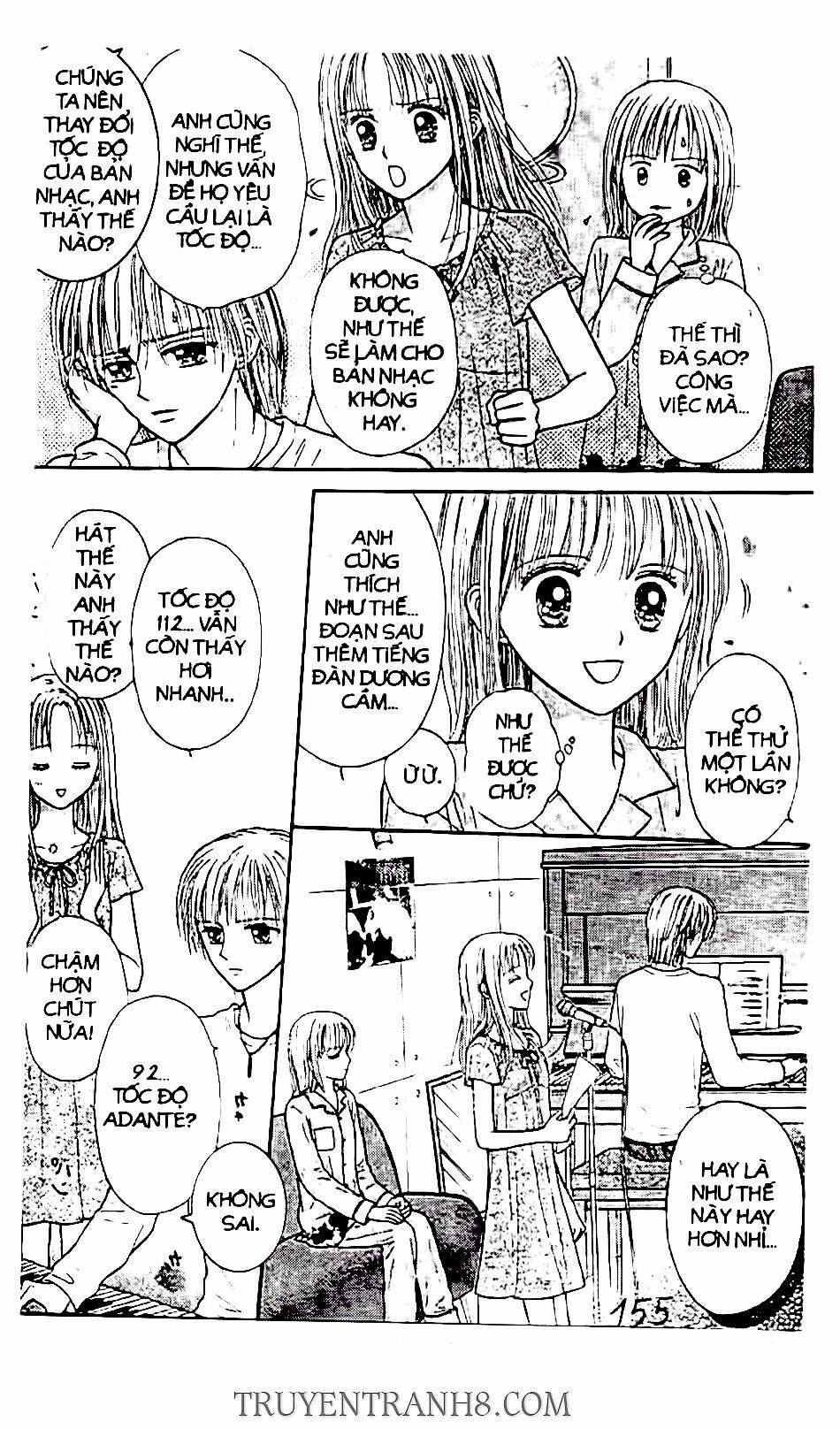 những nốt nhạc hồng chapter 8 12