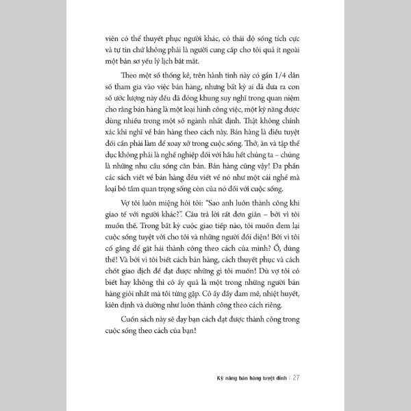 Kỹ Năng Bán Hàng Tuyệt Đỉnh