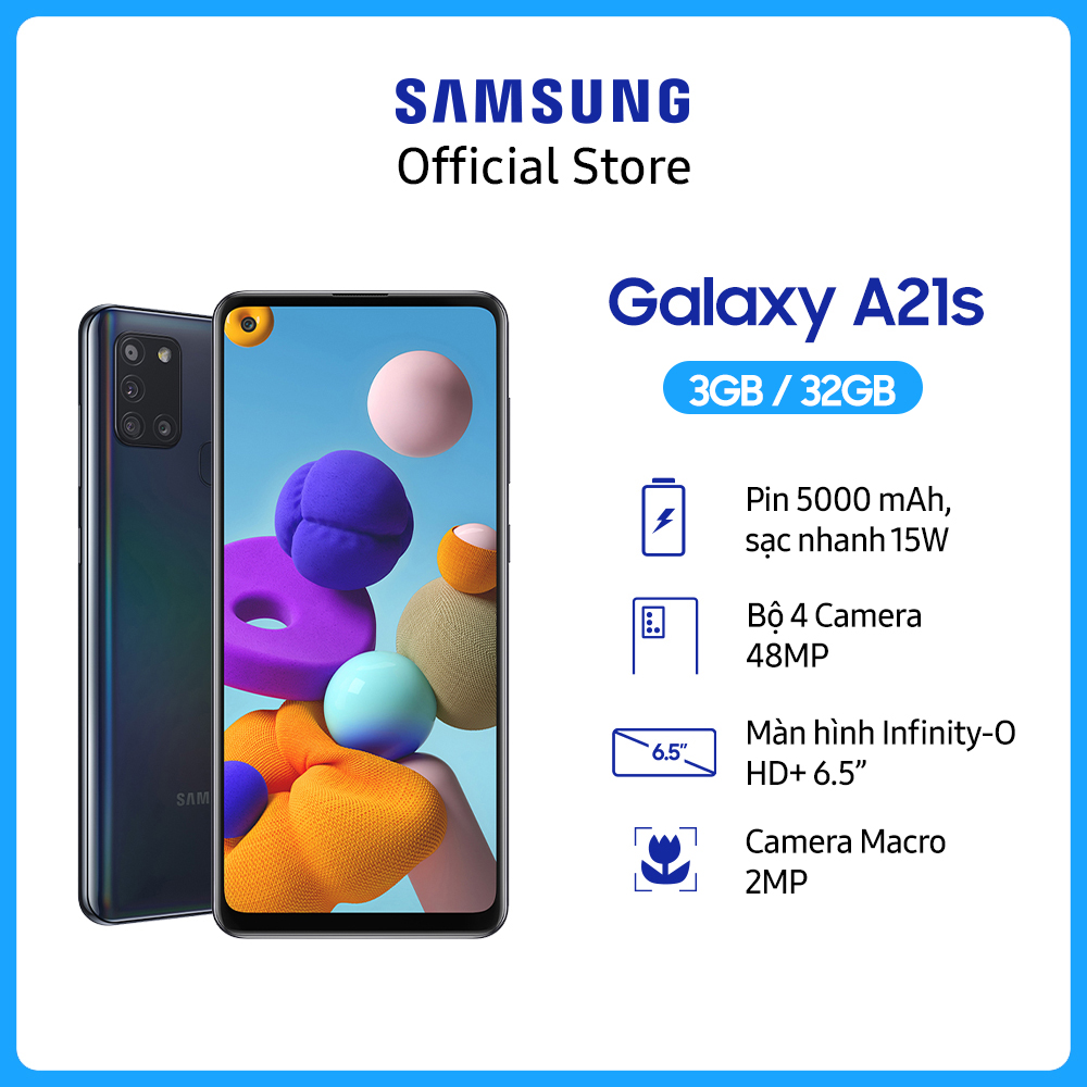 Điện Thoại Samsung Galaxy A21s - Hàng Chính Hãng