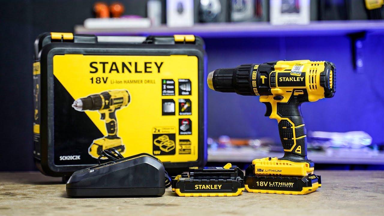 MÁY KHOAN CẦM TAY 18V STANLEY SCH20C2K-B1- HÀNG CHÍNH HÃNG