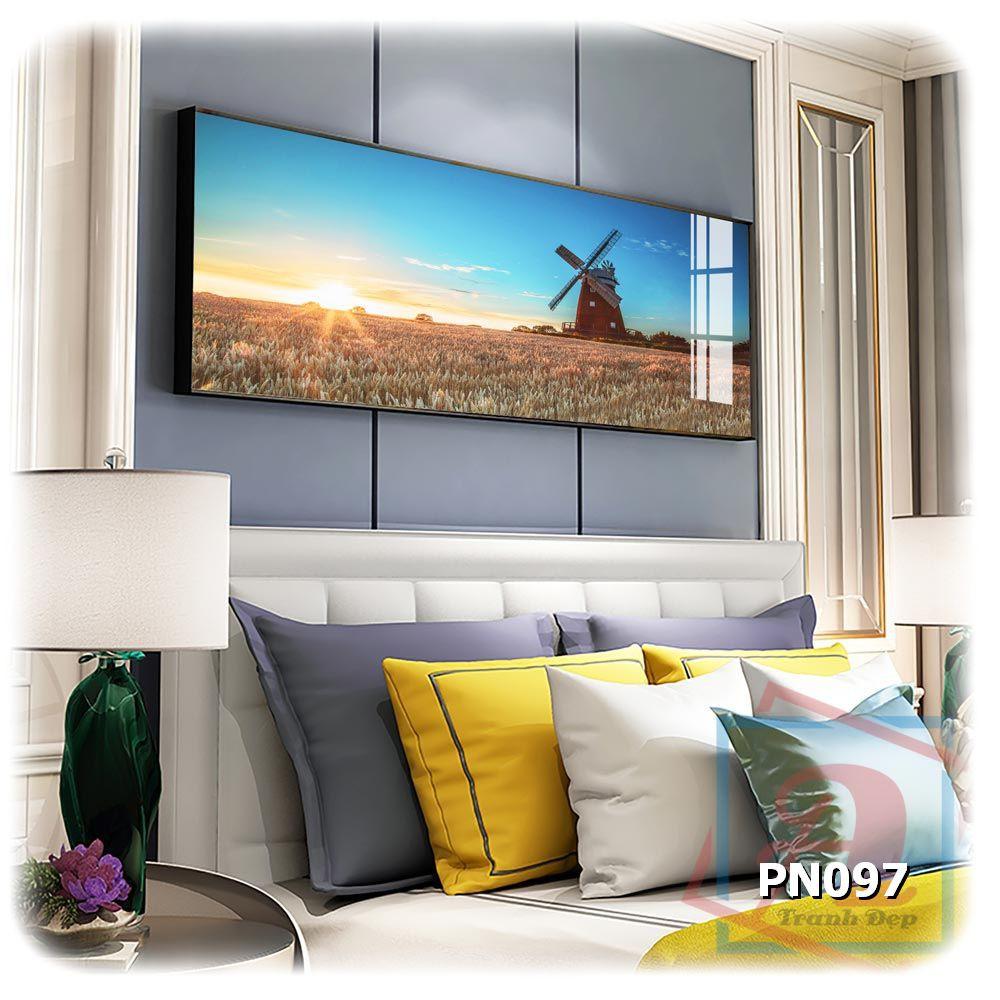 Tranh canvas khổ lớn trang trí phòng ngủ - PN097