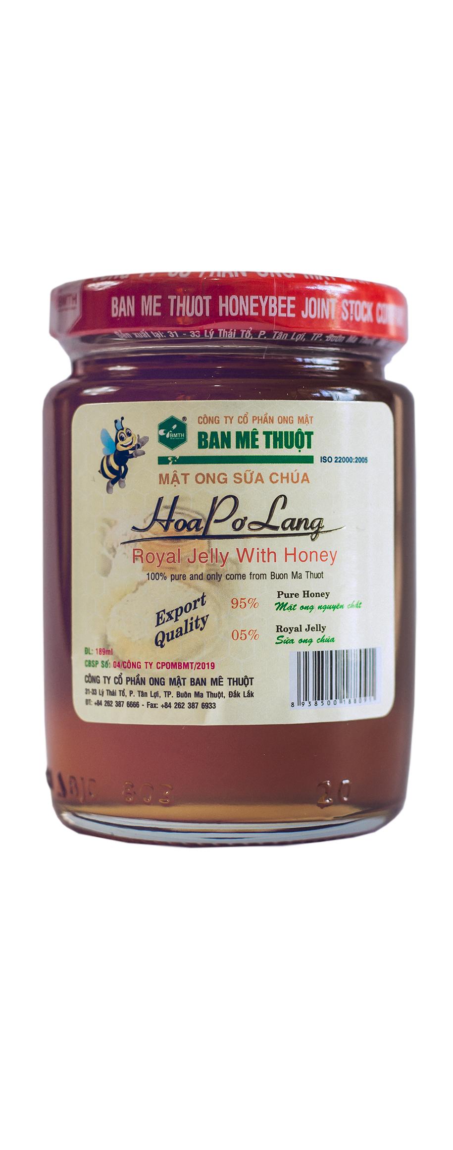 MẬT ONG RỪNG BAN MÊ THUỘT 600ml & 385ml & 189ml
