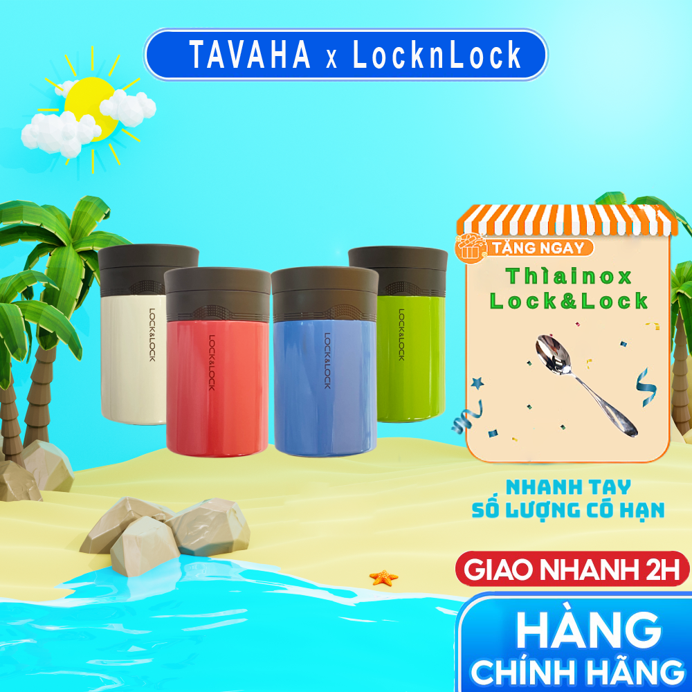 Hộp Giữ Nhiệt Đựng Thức Ăn Lock&Lock New Wave Food Jar LHC8024