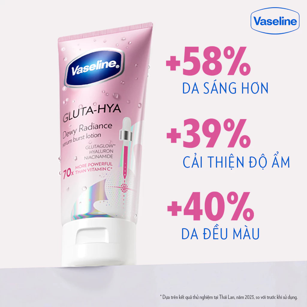 Combo 2 Sữa Dưỡng Thể Vaseline Sáng Da Chuyên Sâu Ban Đêm 300ml (Mới)