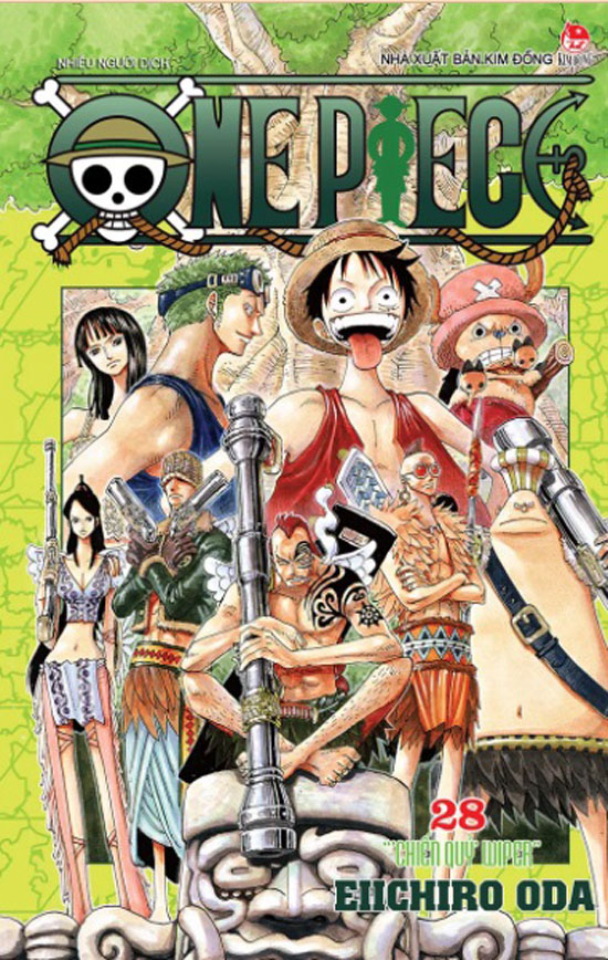 One Piece - Tập 28 - Bìa rời